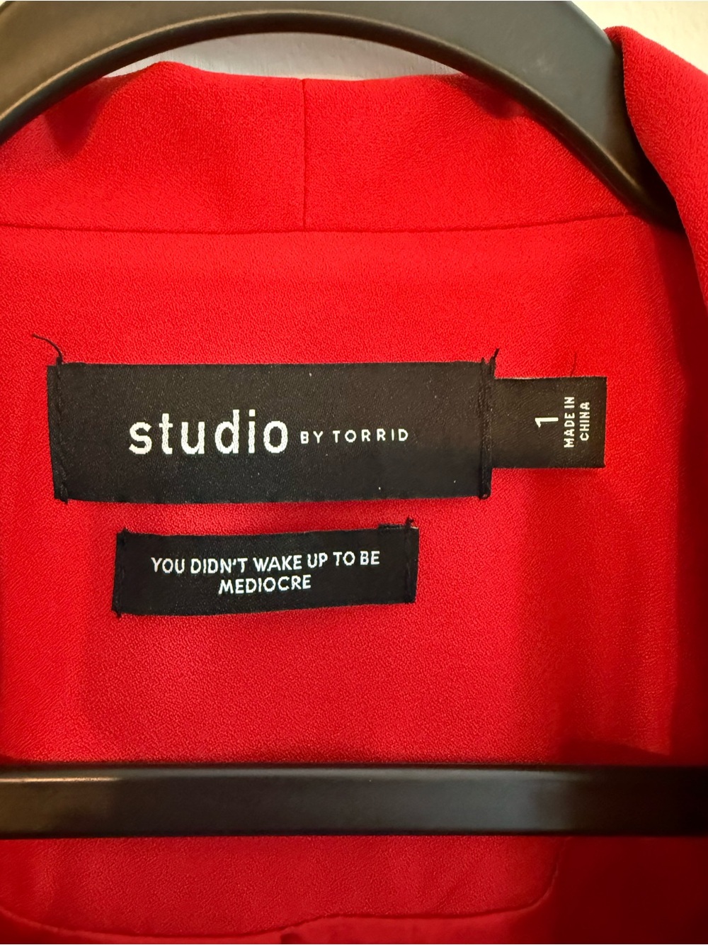 Studio by Torrid Red Blazer - Picture 3 of 7